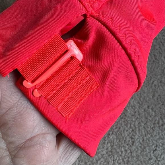 Athleta Neon Orange X-Back Sports Bra - Picture 3 of 6